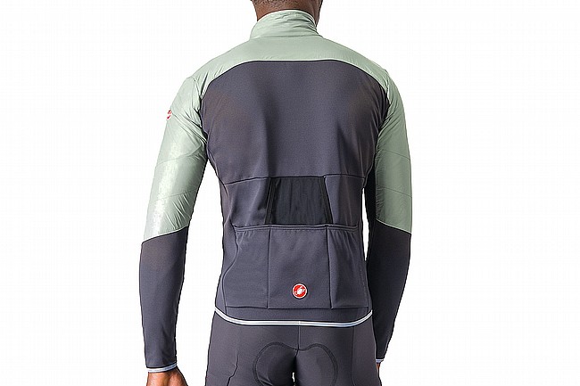 Castelli Mens Ulimited Jacket Defender Green/Dark Grey