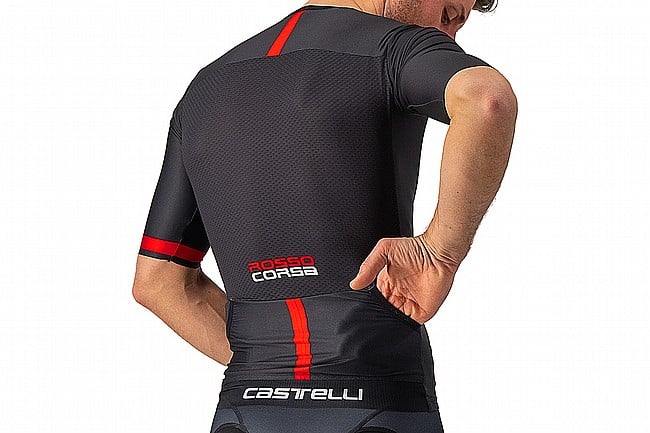 Castelli Mens Free Speed 2 Race Tri Top Black