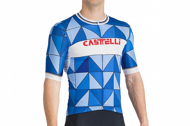 Castelli Mens Heritage Jersey Azzurro Italia