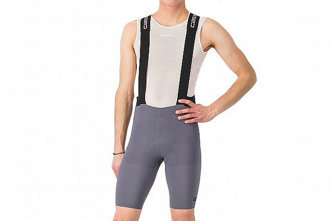 Castelli Mens Premio Evo Bibshort Smokey Grey