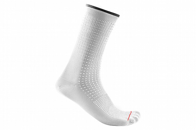 Castelli Mens Premio 18 Sock White