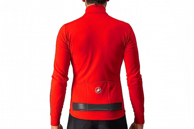 Castelli Mens Puro 3 Jersey FZ Red/Black Reflex