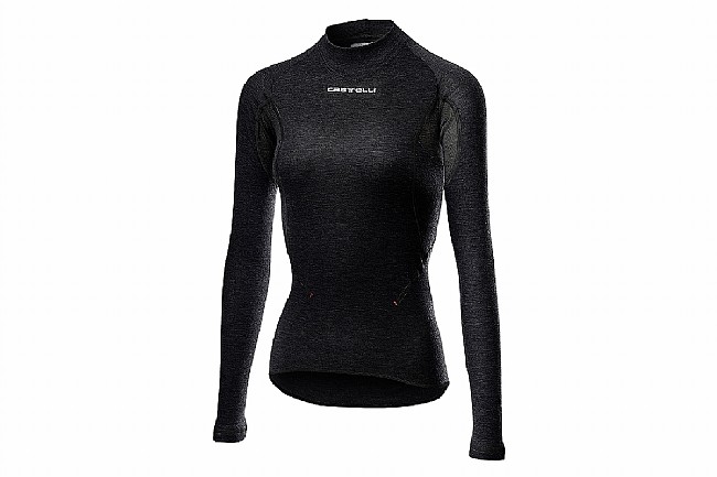 Castelli Womens Flanders 2 Warm Long Sleeve Baselayer Black