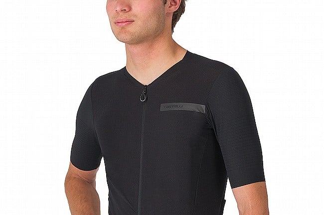 Castelli Mens Premio Evo Jersey Light Black/Black