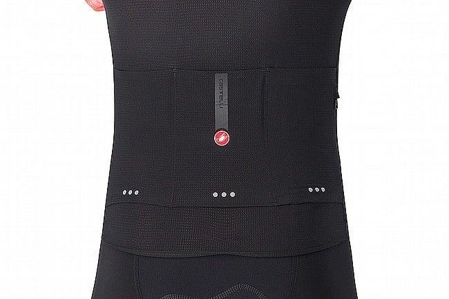 Castelli Mens Premio Evo Jersey Light Black/Black