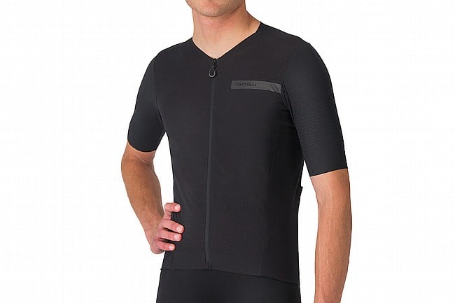 Castelli Mens Premio Evo Jersey Light Black/Black