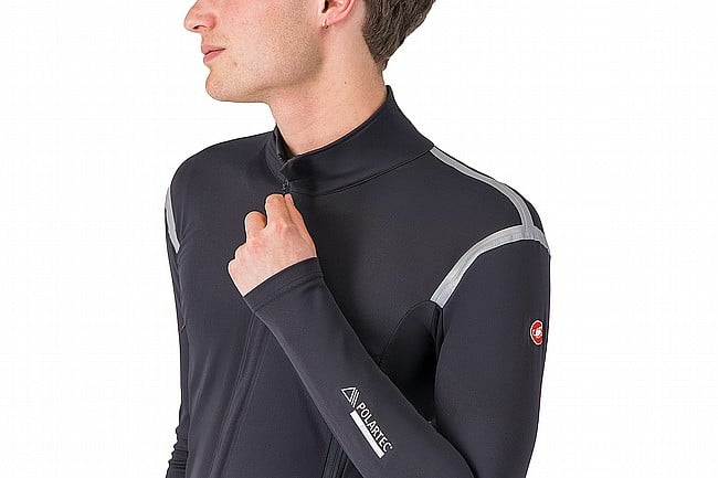 Castelli Mens Perfetto RoS 3 Jacket Light Black/Silver Reflex