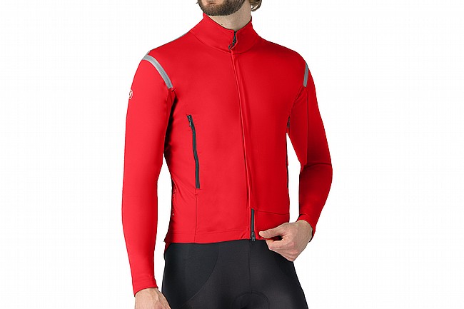 Castelli Mens Perfetto RoS 3 Jacket Rich Red/Black Reflex
