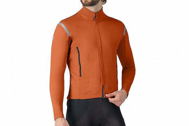 Castelli Mens Perfetto RoS 3 Jacket Mocha/Black Reflex