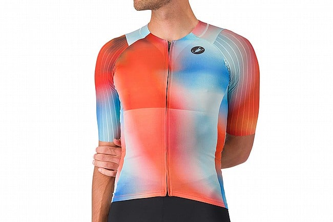 Castelli Mens Free Speed 3 Race Top Paprika/Winter Sky