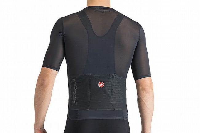 Castelli Mens Superleggera A/C Jersey Light Black