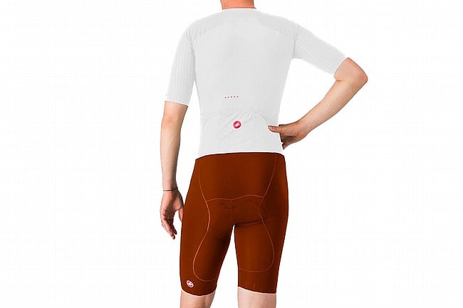 Castelli Mens Sanremo S Speed Suit White/Deep Mocha