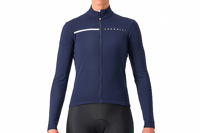 Castelli Womens Sinergia 2 Jersey FZ Belgian Blue/Silver