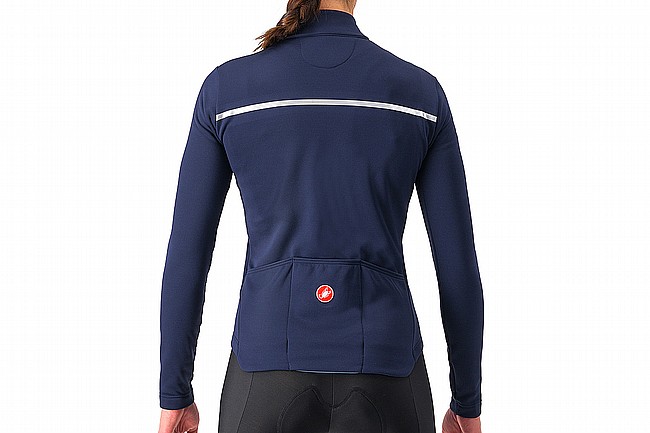 Castelli Womens Sinergia 2 Jersey FZ Belgian Blue/Silver