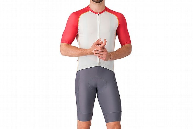 Castelli Mens Unlimited 2 Cargo Bibshort Smokey Grey