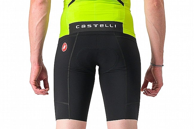 Castelli Mens Ride-Run Triathlon Short Black