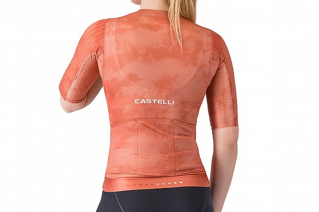 Castelli Womens Aero Race 8s Jersey Paprika