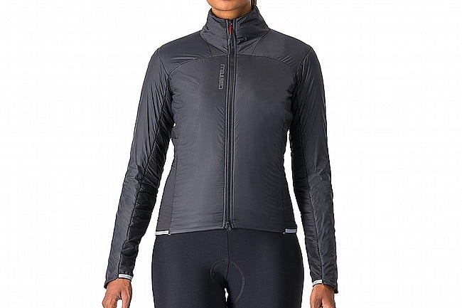 Castelli Womens Fly Direct Jacket Light Black/Silver Grey