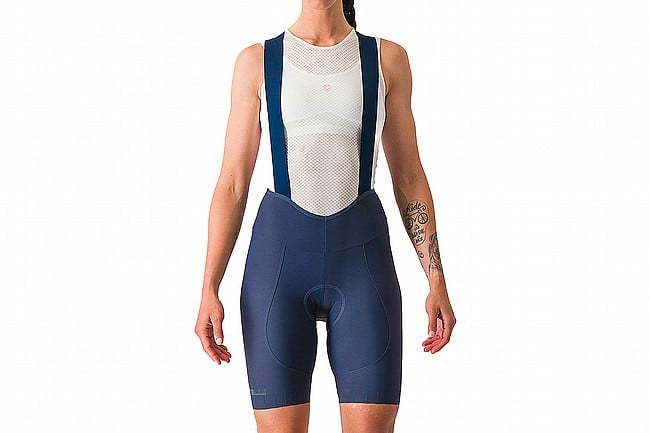 Castelli Womens Espresso DT Bibshort Belgian Blue