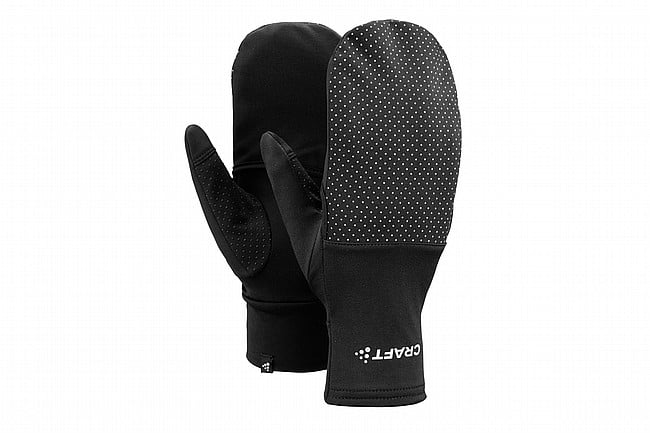 Craft Lumen Fleece Hybrid Glove Black