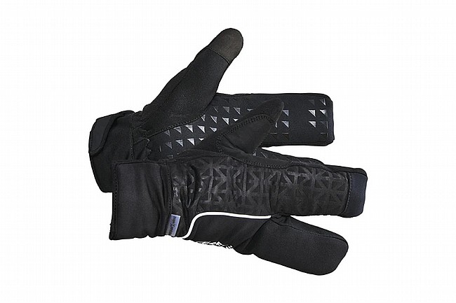 Craft Siberian 2.0 Split Finger Glove Black