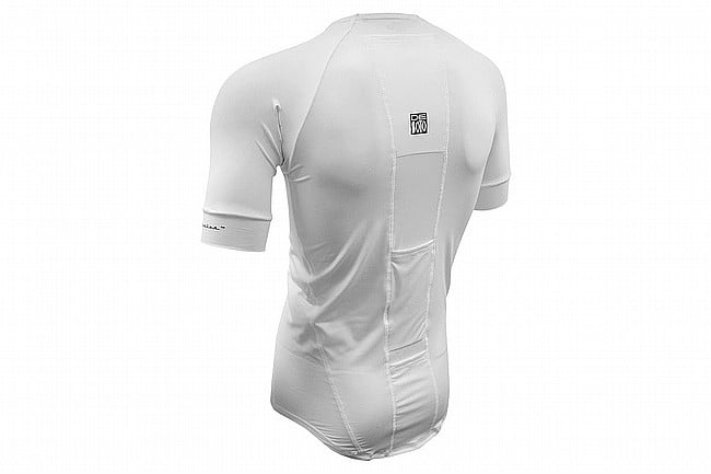 De Soto Mens Skin Cooler Short Sleeve Ultra Top White