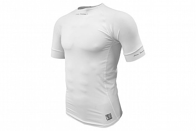 De Soto Mens Skin Cooler Short Sleeve Ultra Top White