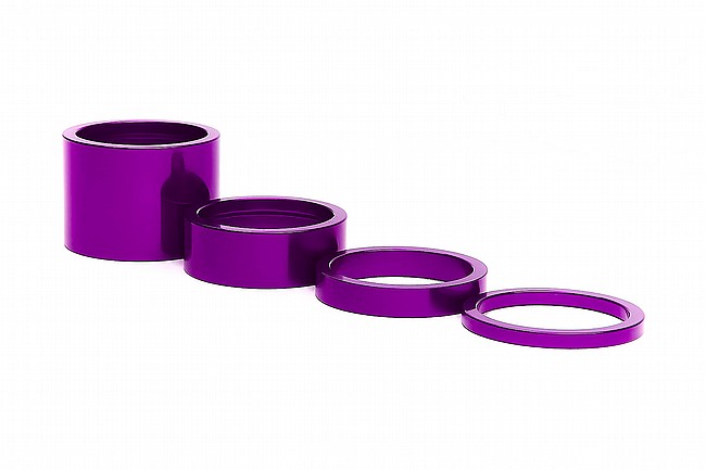 Chris King Headset Spacer Kit 2 3D Violet - Polished