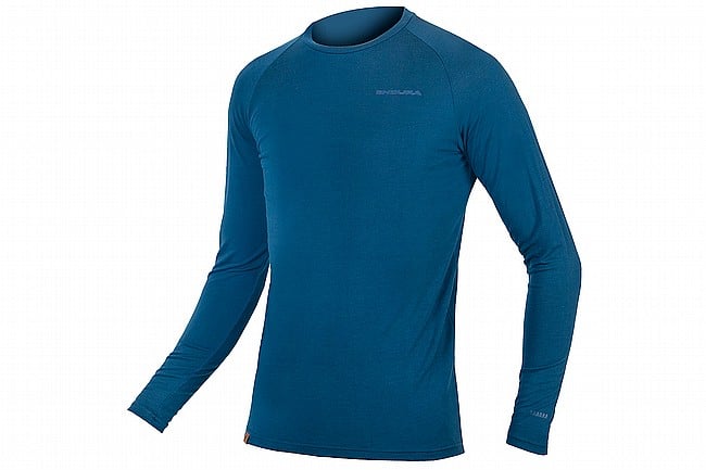 Endura BaaBaa Merino Long Sleeve Base Layer Blueberry