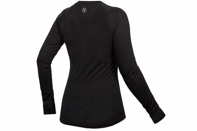 Endura Womens BaaBaa Blend L/S Baselayer Black