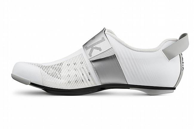 Fizik Transiro Hydra Aeroweave Carbon Triathlon Shoe White/Silver