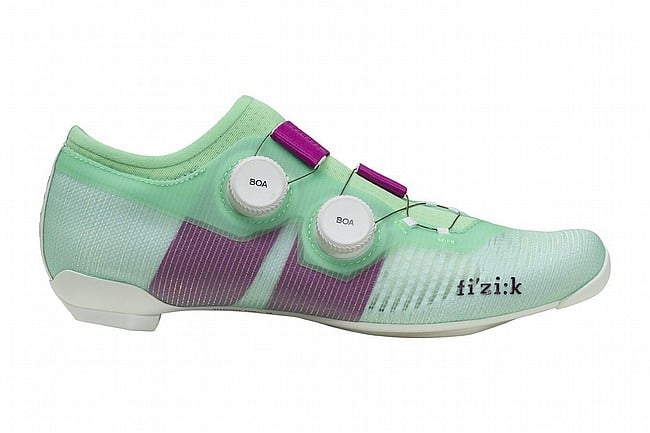 Fizik Vega Carbon Road Shoe Mint Green / Purple