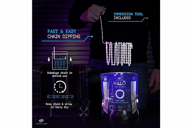 Finish Line HALO Hot Wax Bag and Tool Set 