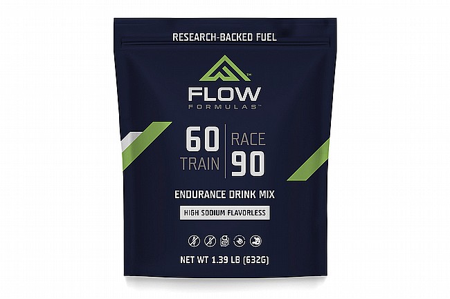 Flow Formulas Endurance Drink Mix (10 Servings Bag) High Sodium Flavorless