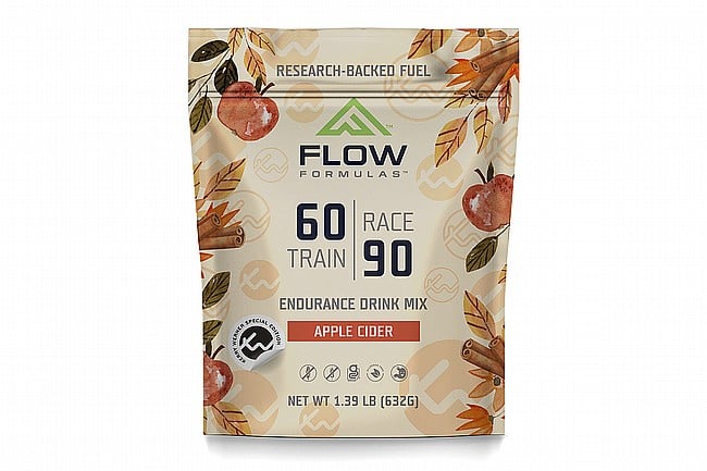 Flow Formulas Endurance Drink Mix (10 Servings Bag) Apple Cider