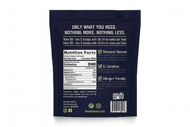 Flow Formulas Endurance Drink Mix (10 Servings Bag) 