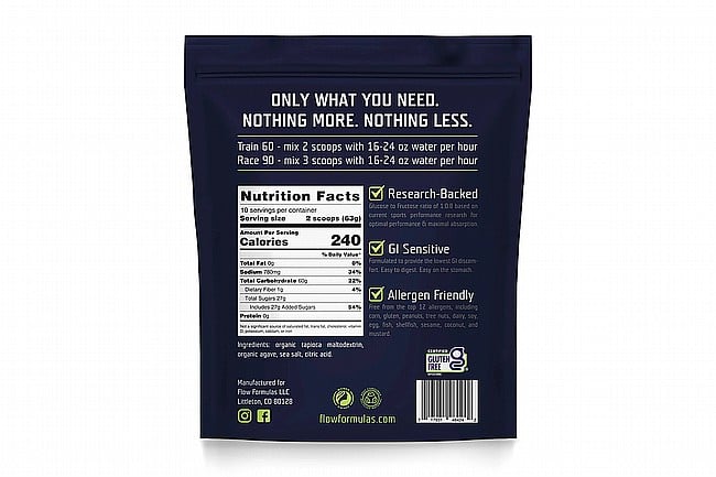 Flow Formulas Endurance Drink Mix (10 Servings Bag) 