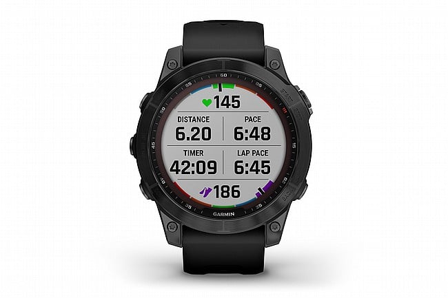 Garmin Fenix 7 Sapphire Solar Titanium GPS Watch Activity Tracking