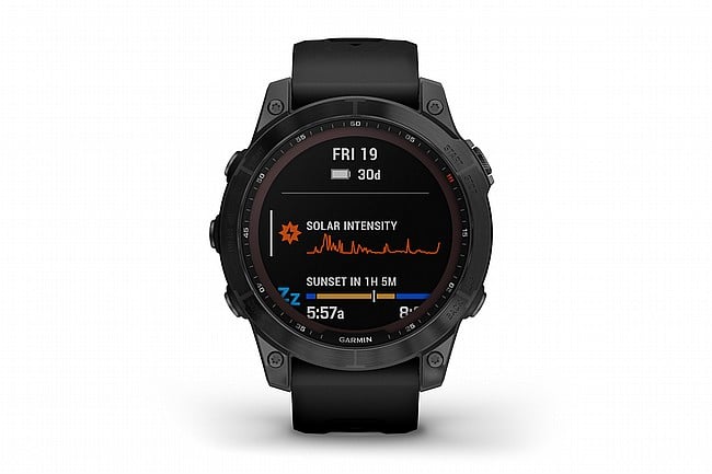 Garmin Fenix 7 Sapphire Solar Titanium GPS Watch 