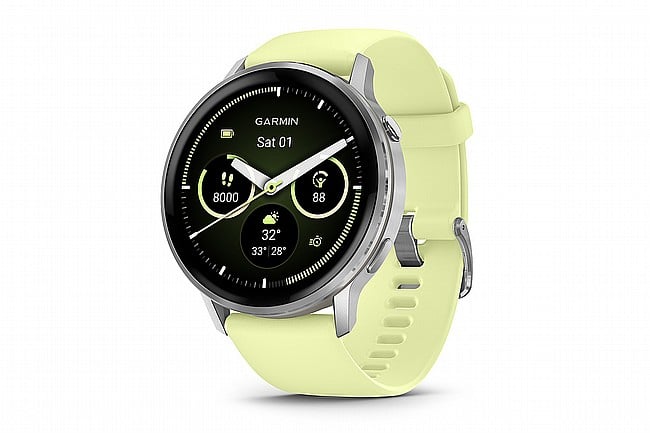 Garmin Venu 4 GPS Watch 45mm - Silver/Citron Band