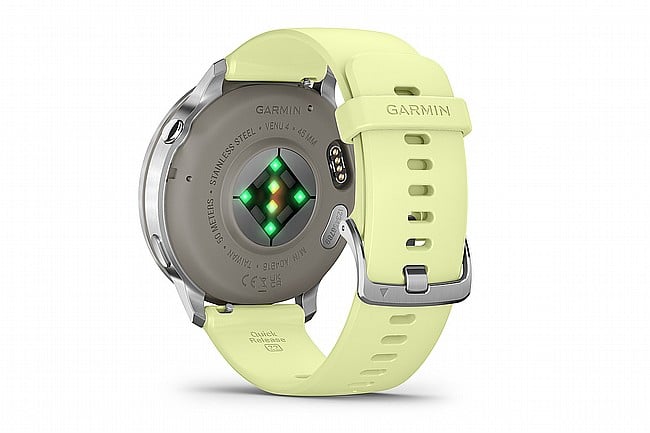 Garmin Venu 4 GPS Watch 45mm - Silver/Citron Band