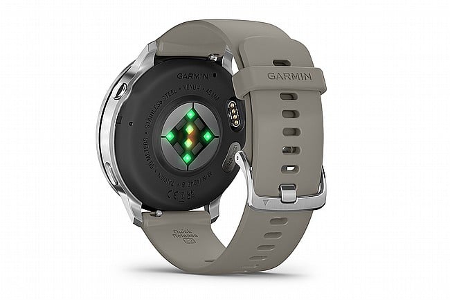 Garmin Venu 4 GPS Watch 45mm - Silver/Grey Band