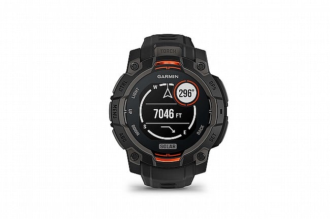 Garmin Instinct 3 Solar GPS Watch 45mm - Black