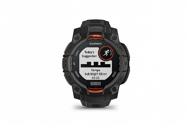 Garmin Instinct 3 Solar GPS Watch 45mm - Black