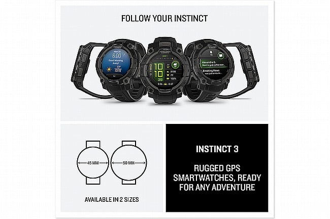 Garmin Instinct 3 AMOLED GPS Watch 