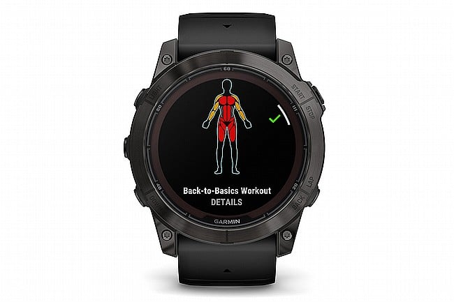 Garmin Fenix 7X Pro Sapphire Solar GPS Watch Workout Suggestions