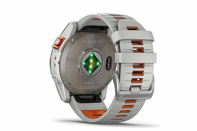 Garmin Fenix 7X Pro Sapphire Solar GPS Watch Titanium Fog Grey/Orange