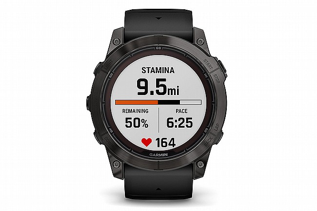 Garmin Fenix 7X Pro Sapphire Solar GPS Watch Stamina Tracking