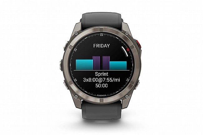 Garmin Fenix 8 PRO Sapphire Titanium GPS Watch 51mm - Graphite/Black
