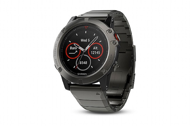 Garmin Fenix 5X Sapphire GPS Watch Slate Gray - Metal Band